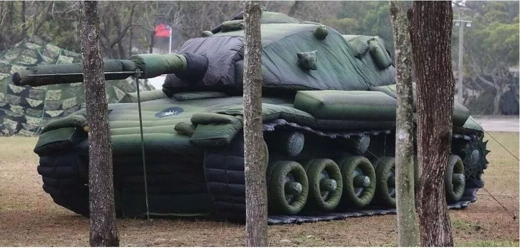 漳浦军用充气坦克
