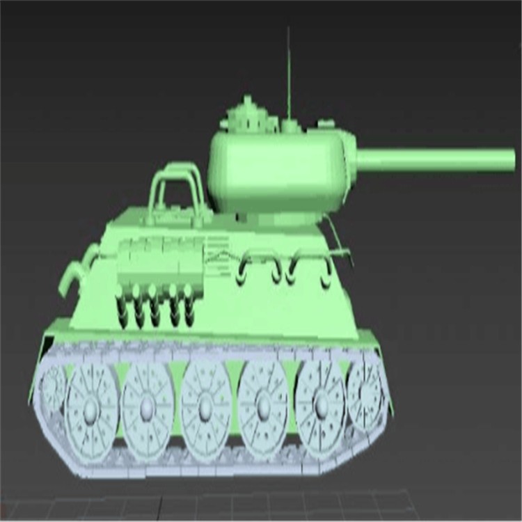 漳浦充气军用坦克模型